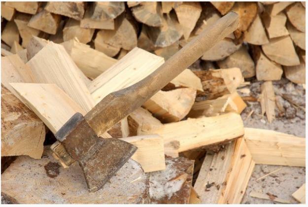 как колоть дрова