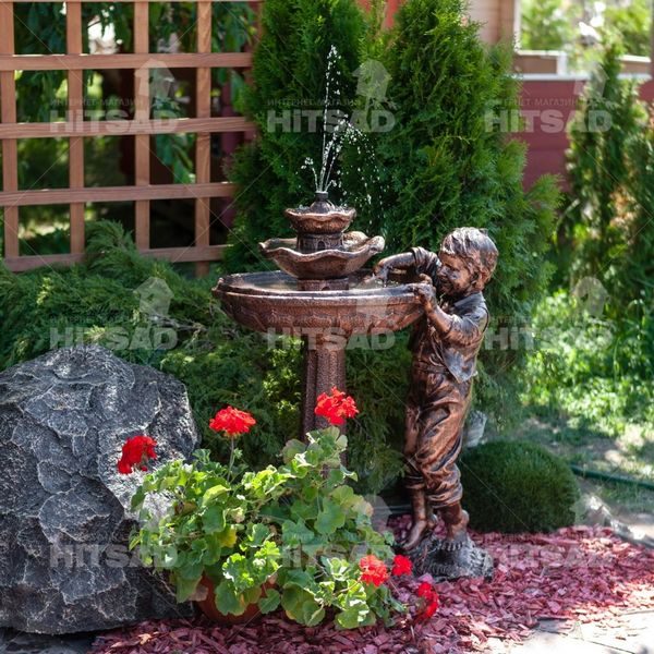 Как выбрать фонтан для сада