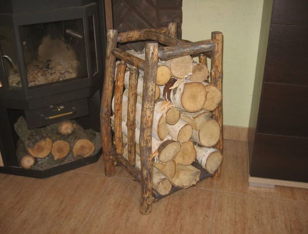 деревянная подставка для дров