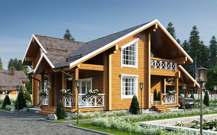 Выбор строительства деревянного дома