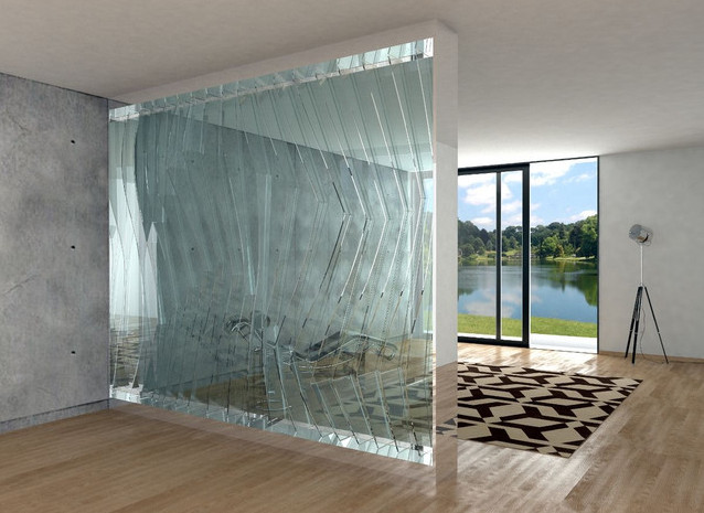Преимущества использования перегородок из стекла в интерьере