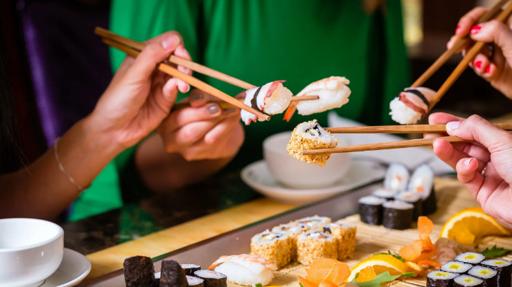 Японская еда с пользой для тех, кто на диете