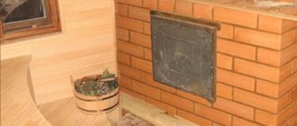 каменка для бани своими руками