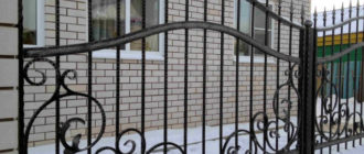 Сварной забор — особенности установки, оформления